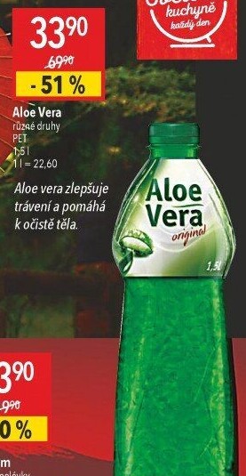 Nápoj Aloe Vera