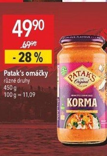 Omáčka Patak'
