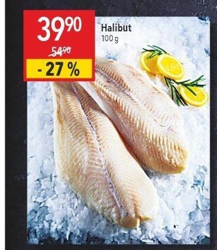 Halibut filety