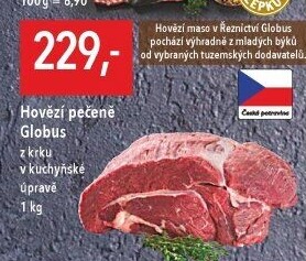 Hovězí pečeně z krku Globus