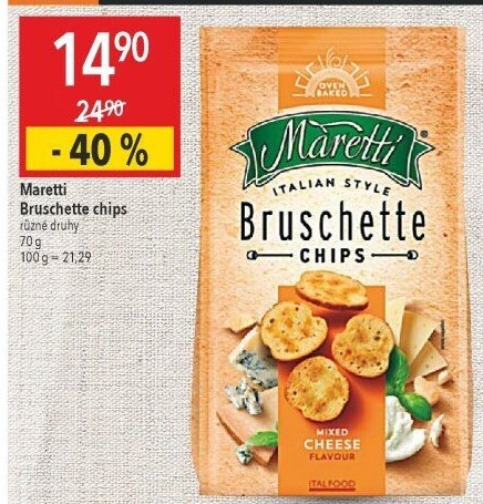 Krekry Maretti Bruschette