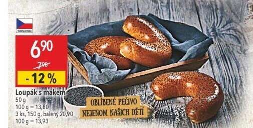 Loupák s mákem
