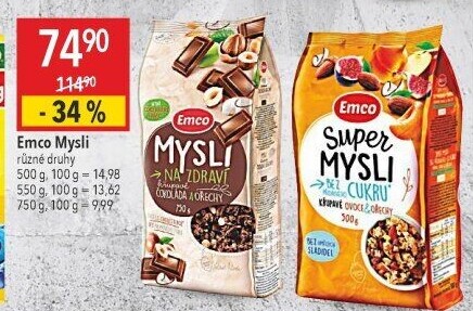 Müsli Mysli na zdraví Emco