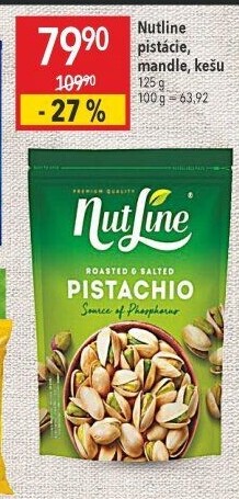 Pistácie NutLine