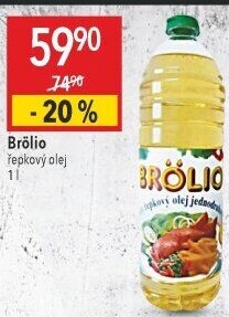 Řepkový olej Brölio