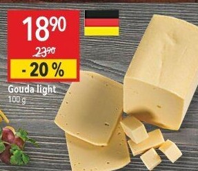 Sýr Gouda light