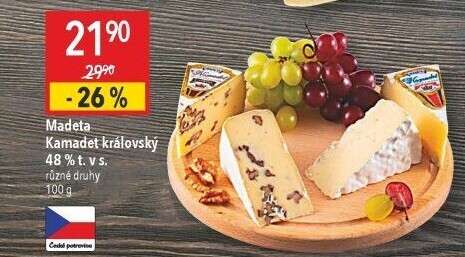Sýr Kamadet královský Madeta