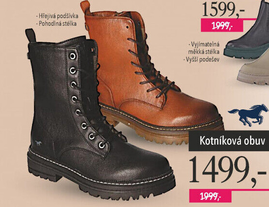 Dámská kotníková obuv Mustang