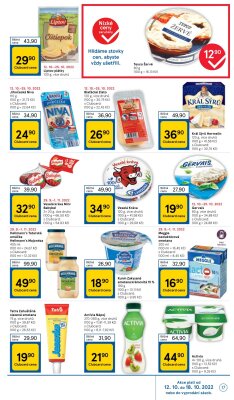 akční leták Tesco 12.10.2022-18.10.2022