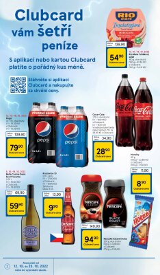 akční leták Tesco 12.10.2022-18.10.2022