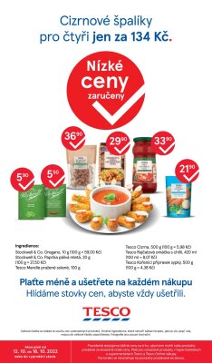 akční leták Tesco 12.10.2022-18.10.2022