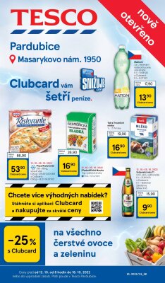 akční leták Tesco 12.10.2022-18.10.2022