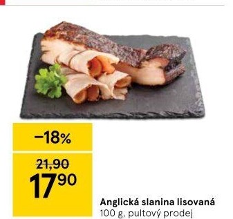 Anglická slanina lisovaná