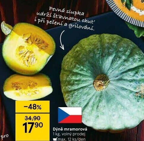 Dýně mramorová