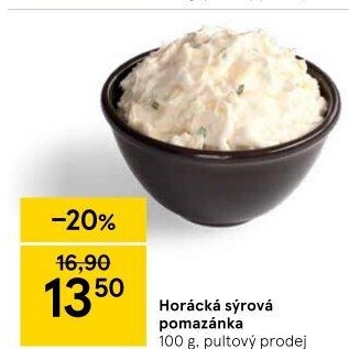 Horácká sýrová pomazánka