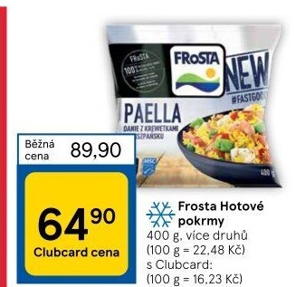 Hotová mražená jídla Frosta