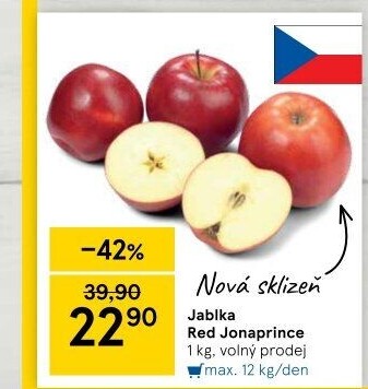 Jablka Jonaprince