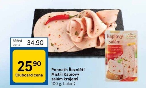 Kapiový salám Ponnath