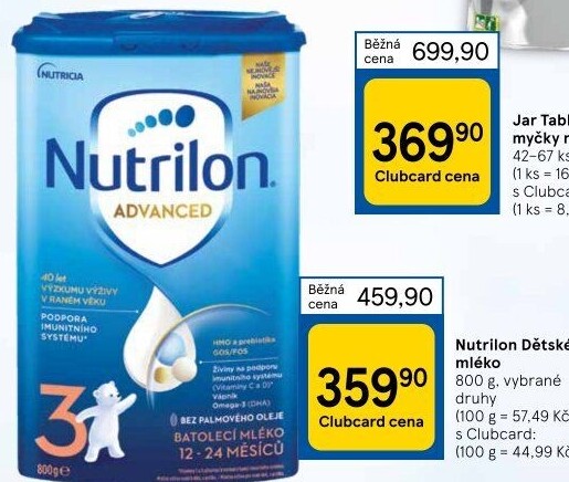 Kojenecká výživa Nutrilon