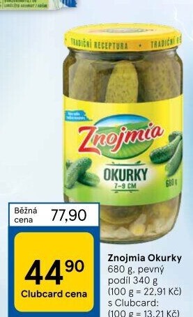 Okurky Znojmia