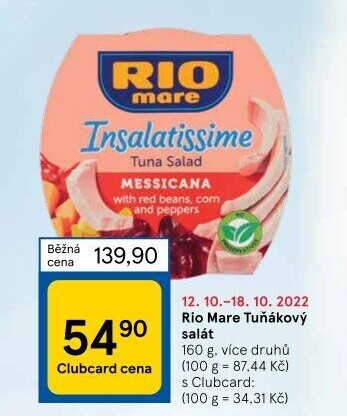 Salát Insalatissime Rio Mare