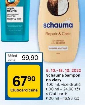 Šampon Schauma Schwarzkopf