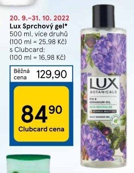 Sprchový gel Lux