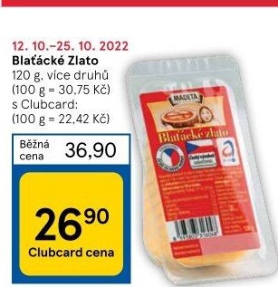 Sýr Blaťácké zlato Madeta