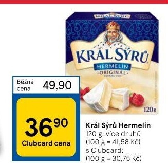 Sýr Hermelín Král sýrů