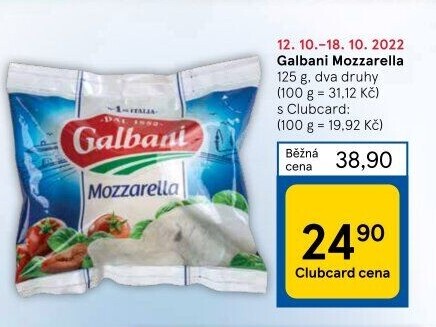 Sýr Mozzarella Galbani