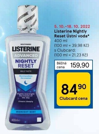 Ústní voda Listerine
