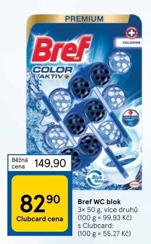 WC blok Bref