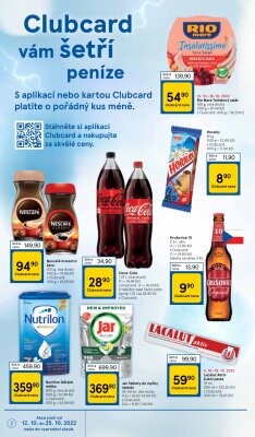 akční leták Tesco 12.10.2022-18.10.2022