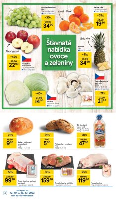 akční leták Tesco 12.10.2022-18.10.2022
