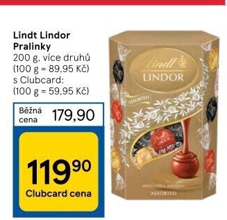 Bonboniéra Pralinky Lindor Lindt