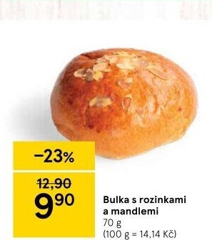 Bulka s rozinkami