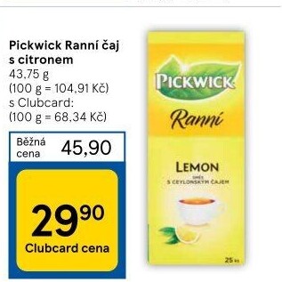 Čaj Ranní Pickwick