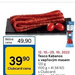 Kabanos Tesco