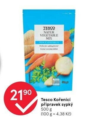 Koření polévkové Natur Tesco