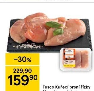 Kuřecí prsní řízky Tesco