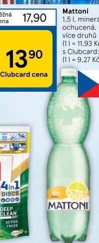 Ochucená voda Mattoni