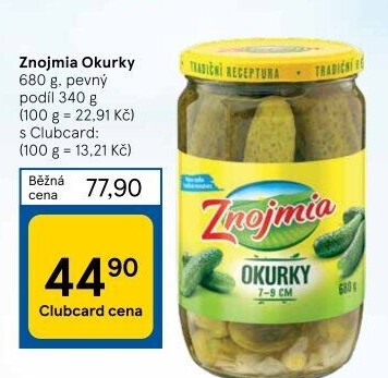 Okurky Znojmia