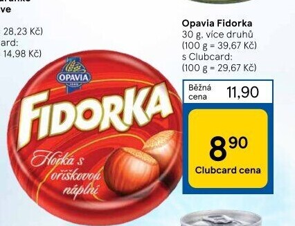 Oplatky Fidorka Opavia