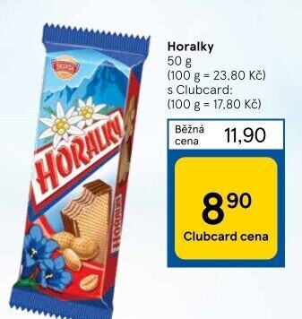 Oplatky Horalky Sedita