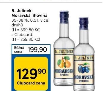 Pálenky Moravská řada Rudolf Jelínek