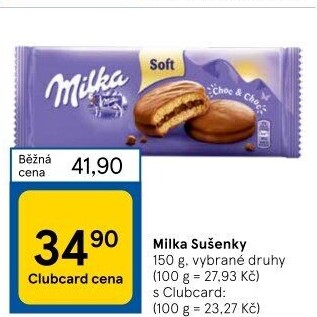 Sušenky Milka