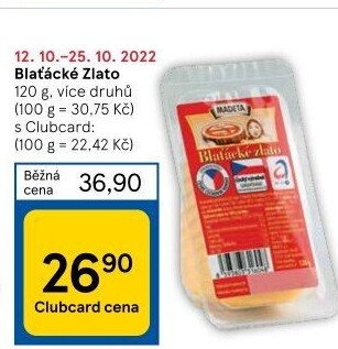 Sýr Blaťácké zlato Madeta