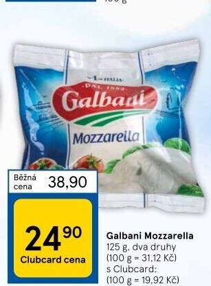 Sýr Mozzarella Galbani