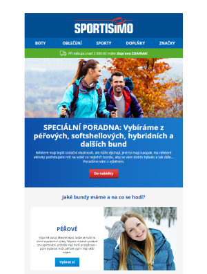 akční leták Sportisimo 9.10.2022-14.10.2022