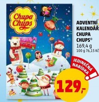 Adventní kalendář Chupa Chups